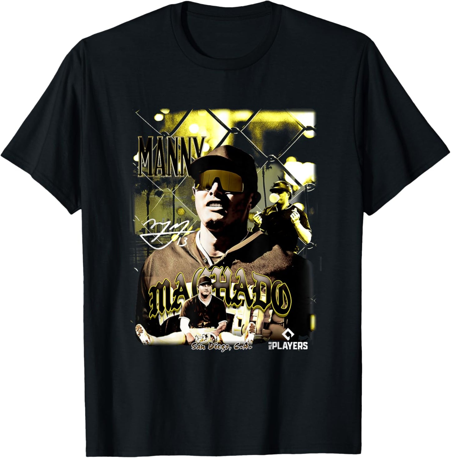 Manny Machado | San Diego Baseball Players | MLBMAC7001 T-Shirt