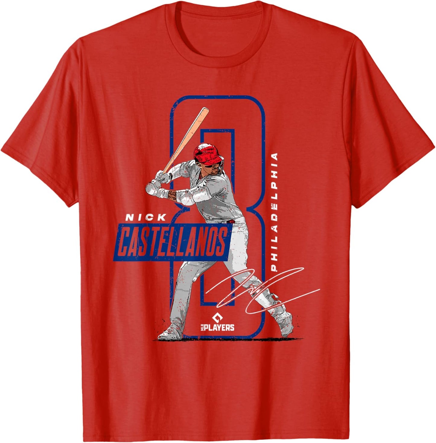 Nick Castellanos | Philadelphia MLB Players | MLBCAS4016-S T-Shirt