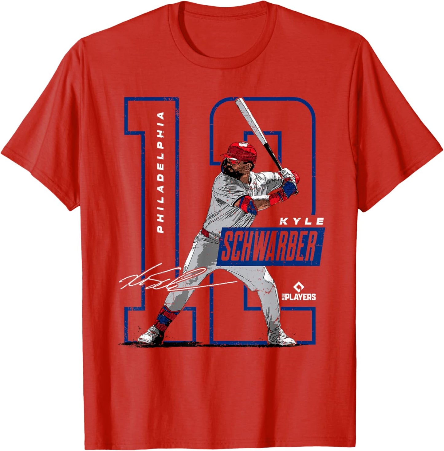 Kyle Schwarber | Philadelphia Baseball Players | MLBSWB3002 T-Shirt