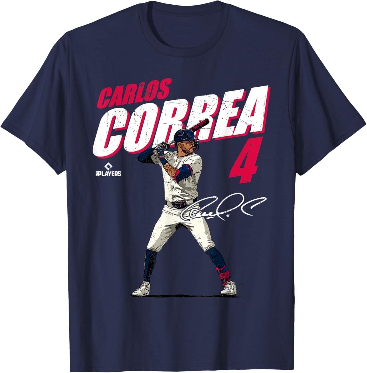 Carlos Correa | Minnesota Baseball Players | MLBCCA3001 T-Shirt