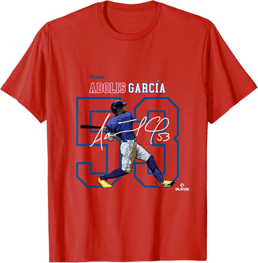Adolis Garcia | Texas Baseball Players | MLBAGA3004 T-Shirt