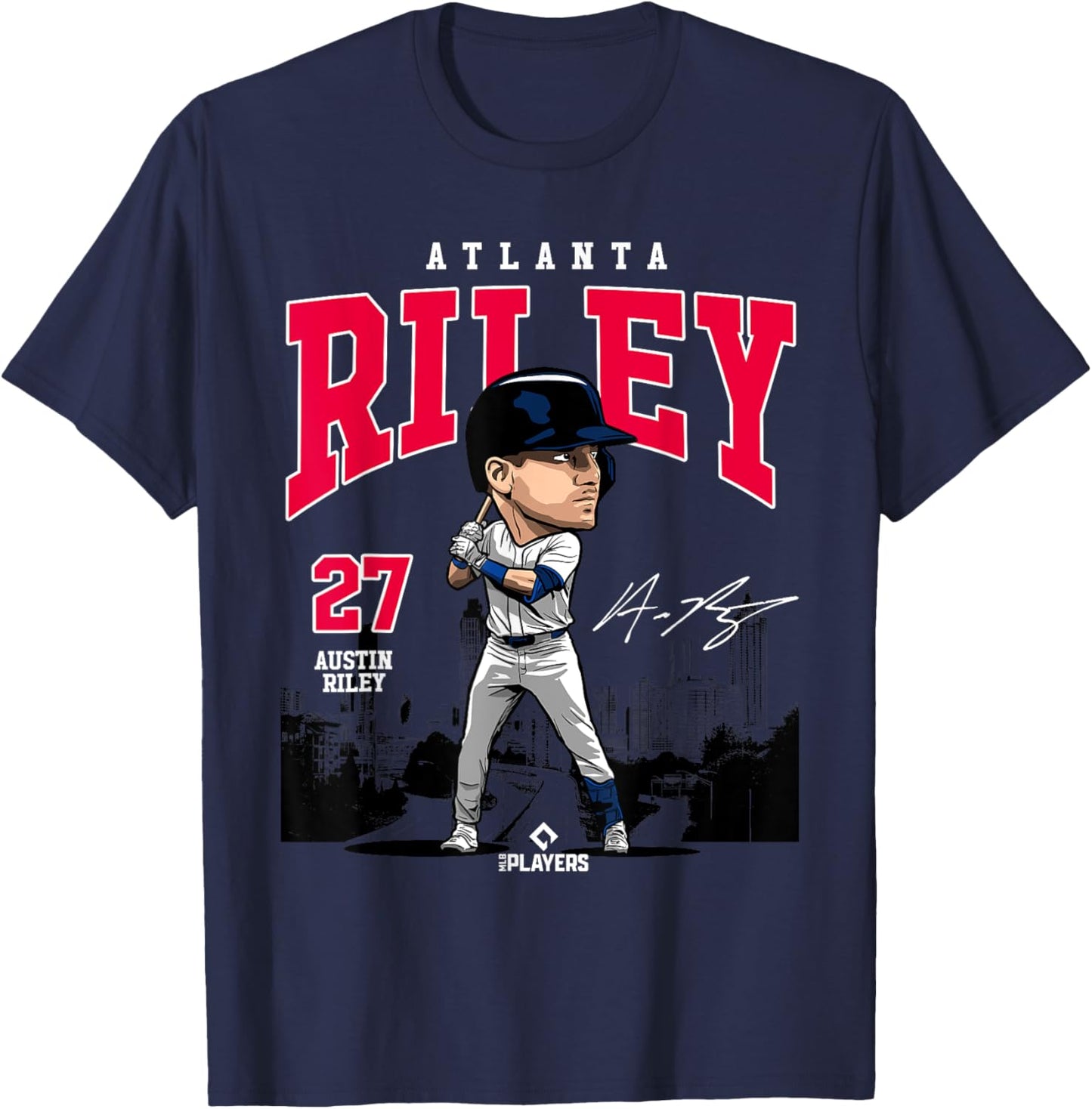 Austin Riley | Atlanta Baseball MLB Players | MLBRIL4048 T-Shirt