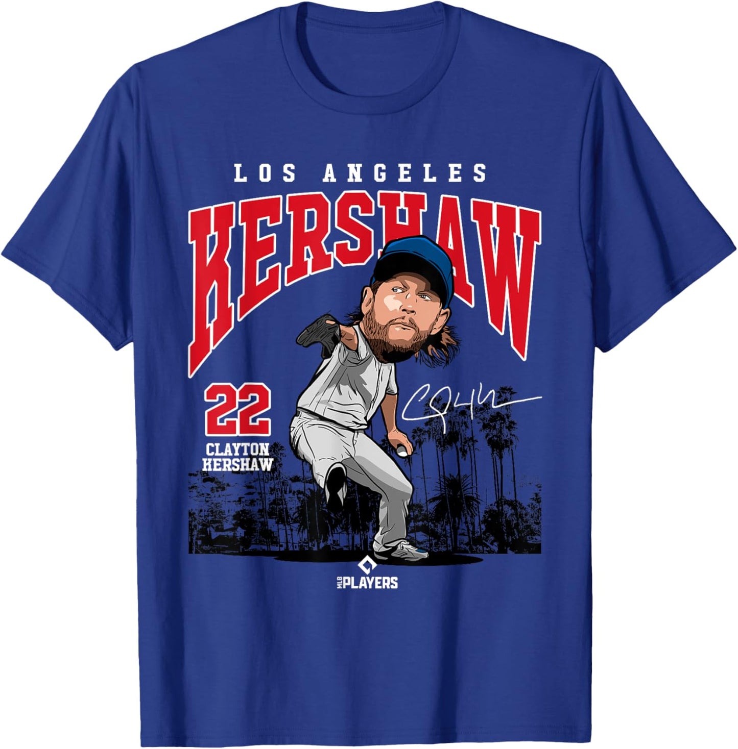 Clayton Kershaw | Los Angeles MLB Player League | MLBKER4042 T-Shirt