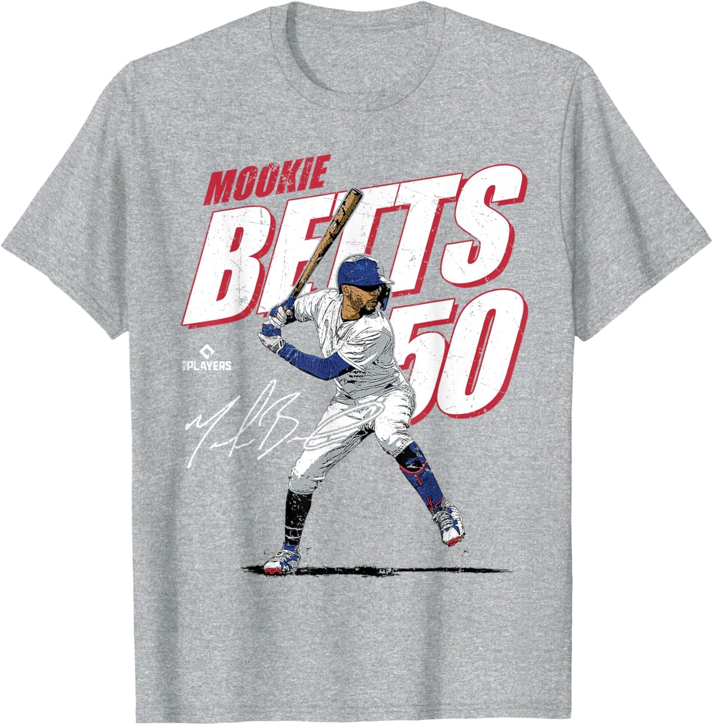 Mookie Betts | Los Angeles Baseball MLB Players | MLBMBE3001 T-Shirt