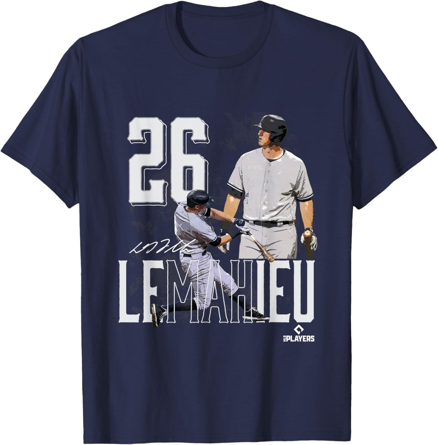 Dj Lemahieu | New York Baseball Players | MLBDLU3003 T-Shirt