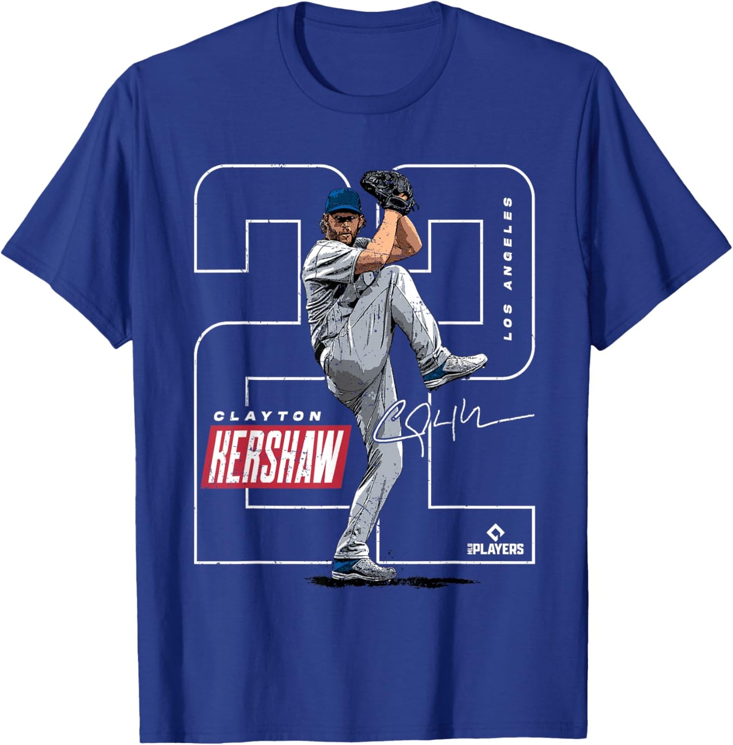 Clayton Kershaw | Los Angeles MLB Player League | MLBKER4040 T-Shirt