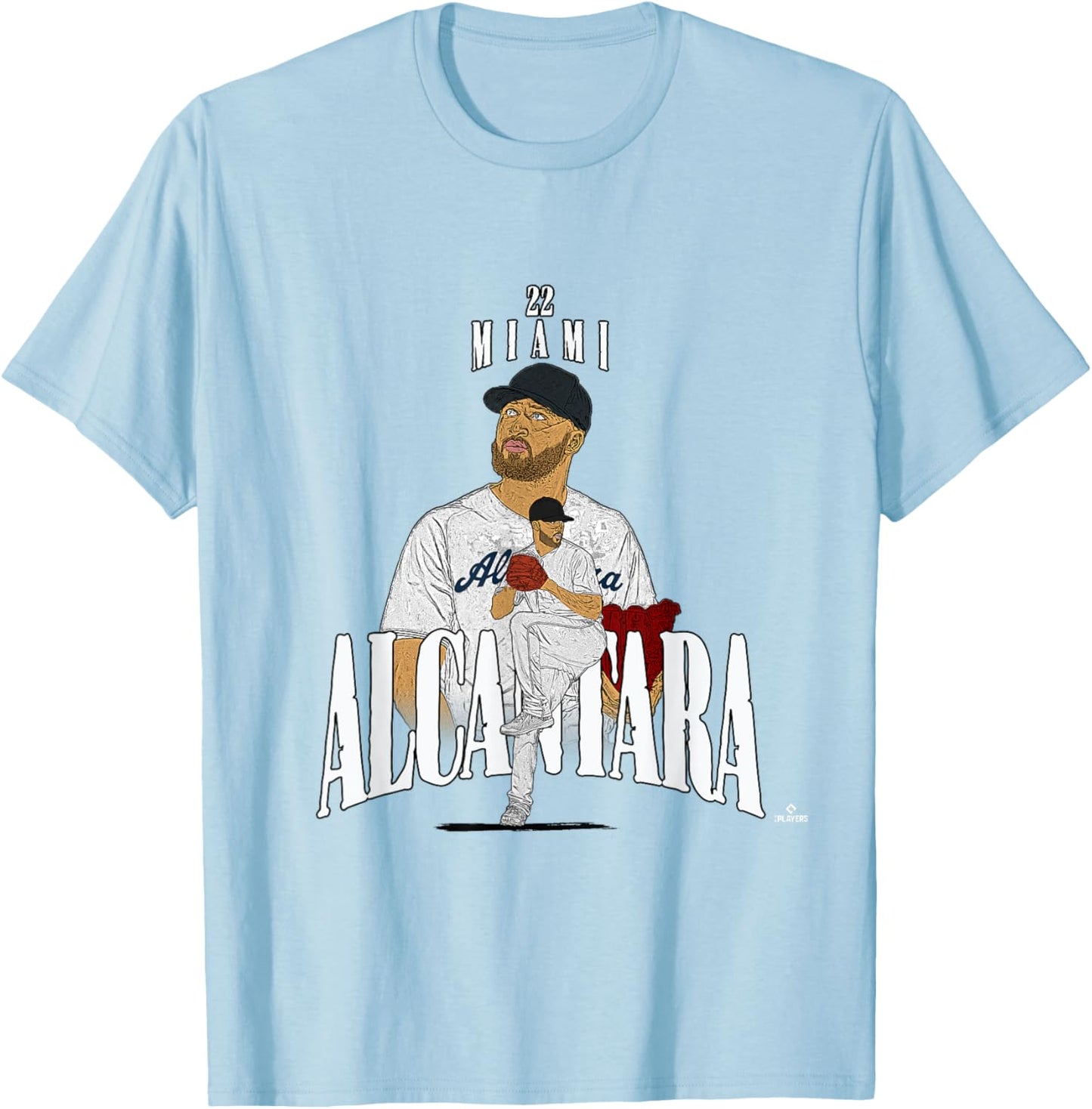 Sandy Alcantara | Miami Baseball Players | MLBSAA3002 T-Shirt
