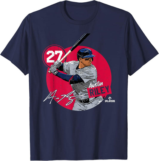Austin Riley | Atlanta Baseball MLB Players | MLBRIL4047 T-Shirt