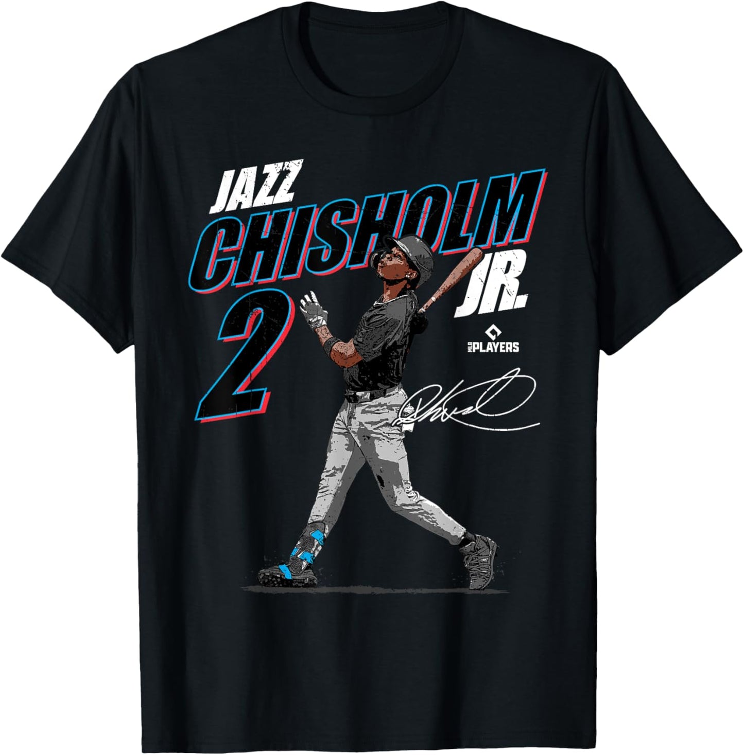 Jazz Chisholm | Miami Baseball Players | MLBJCM3001 T-Shirt