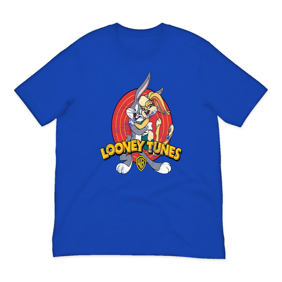 Looney Tunes Bugs and Lola T-Shirt in Royal Blue