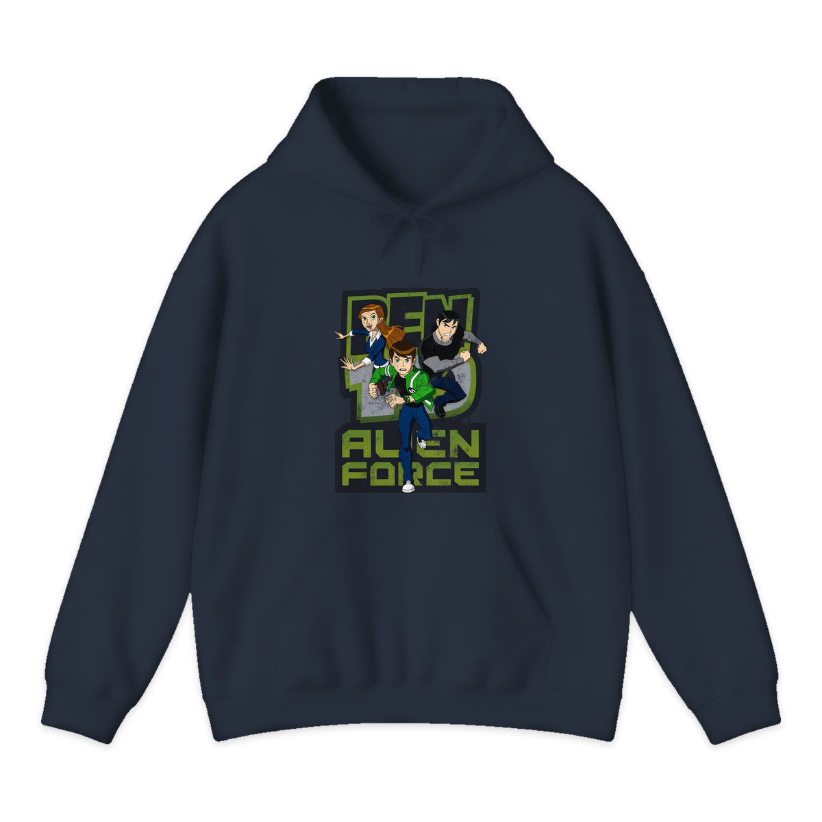 Ben 10 Alien Force Team Hoodie in Navy