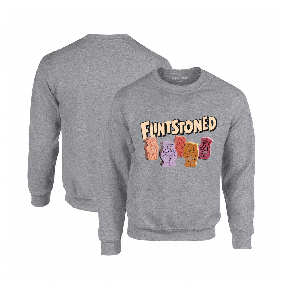 The Flintstones Flintstoned Crewneck Sweatshirt