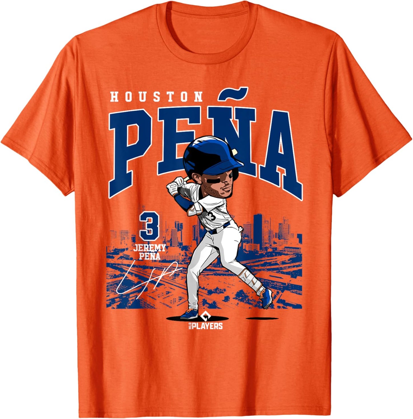 Jeremy Peña | Houston Baseball MLB Players | MLBJPEN4021 T-Shirt