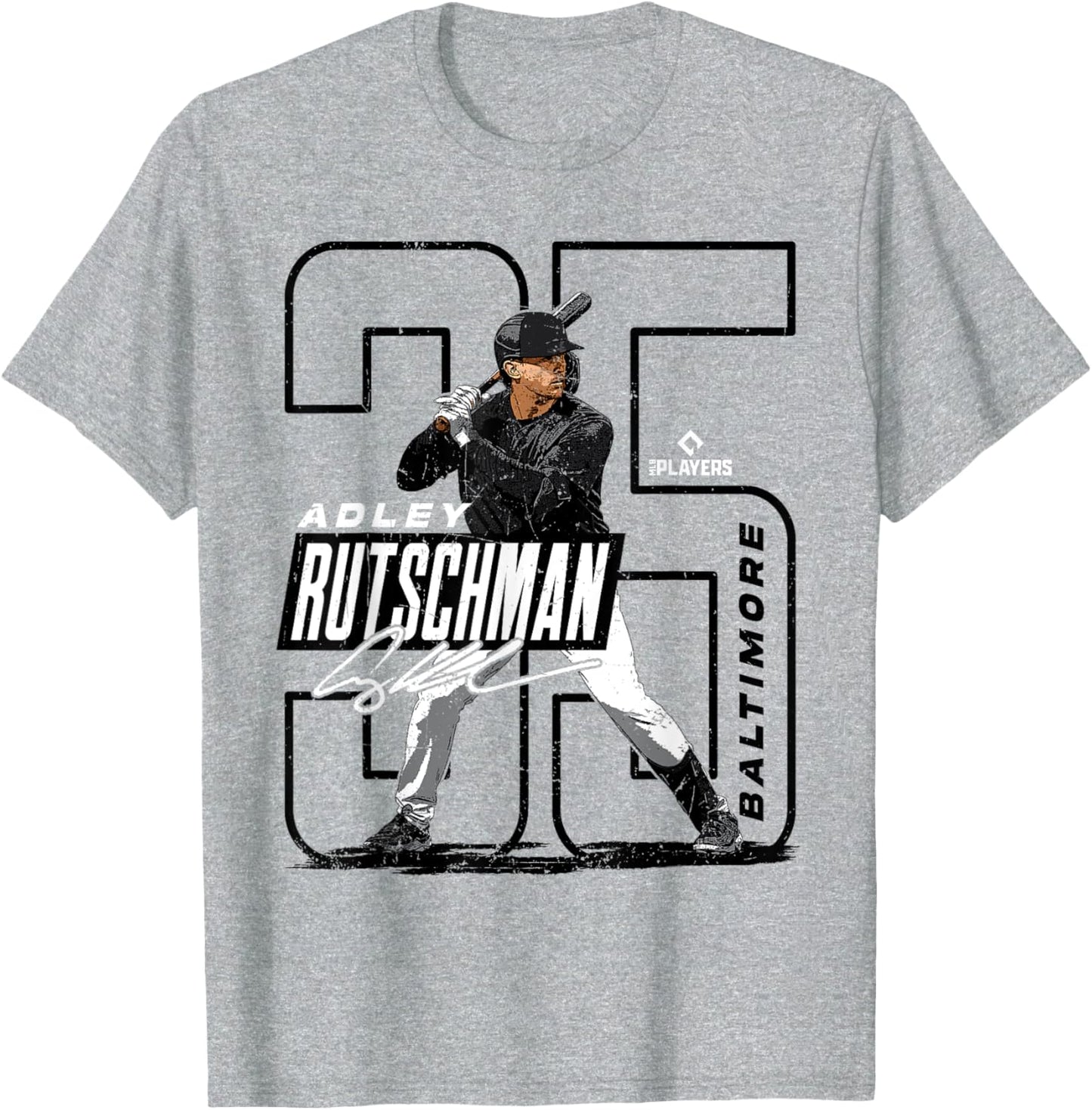 MLBPA - Major League Baseball Adley Rutschman - MLBRUTS3001 T-Shirt