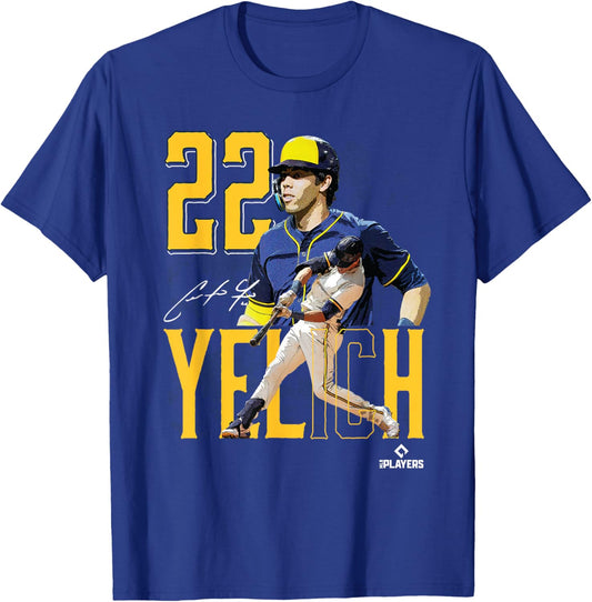 Christian Yelich | Milwaukee Baseball | Players | MLBYCN3003 T-Shirt