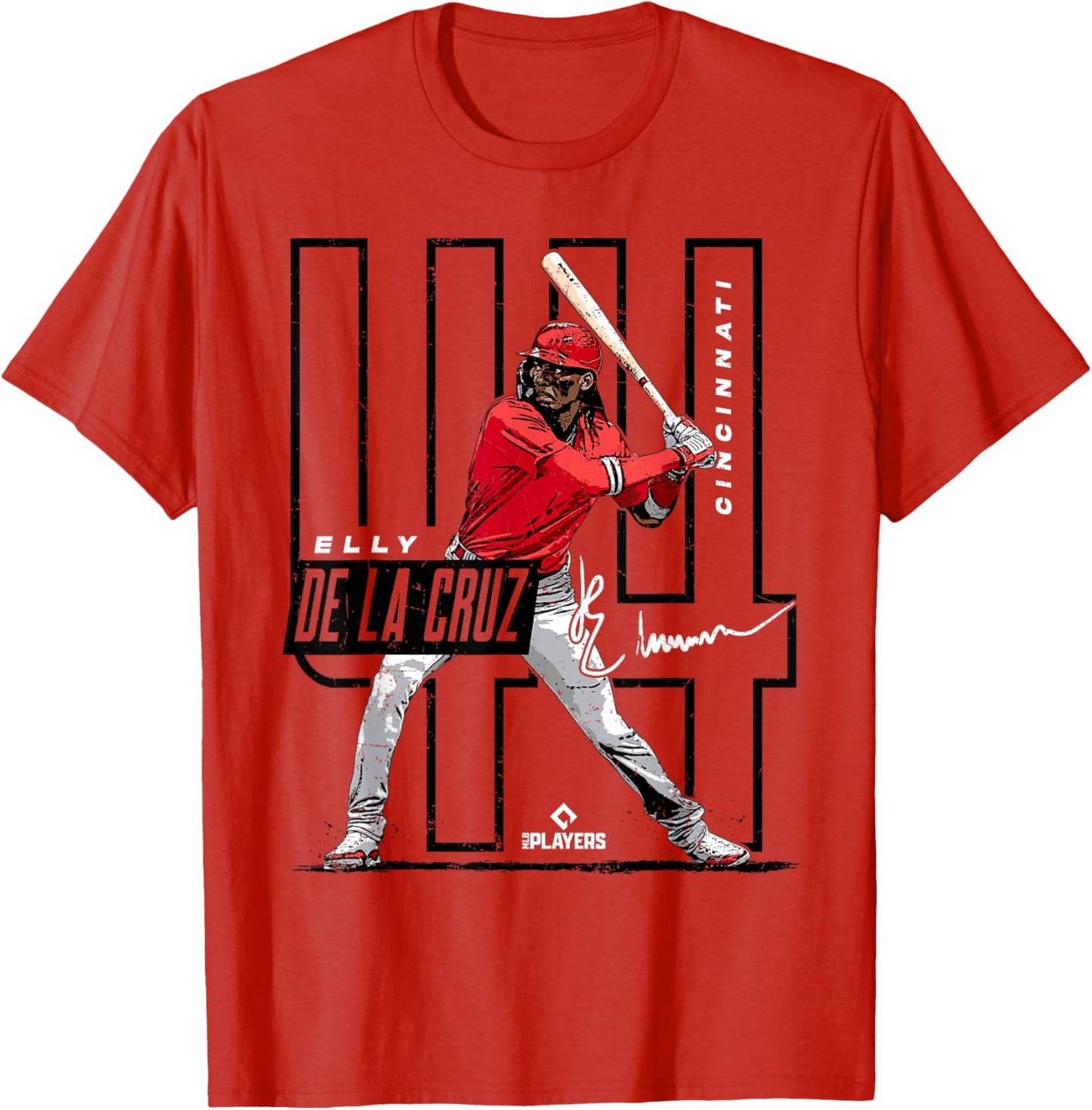 Elly De La Cruz | Cincinnati MLB Players League | MLBCRU4022 T-Shirt