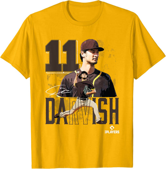 Yu Darvish | San Diego Baseball Players | MLBYDH3003 T-Shirt