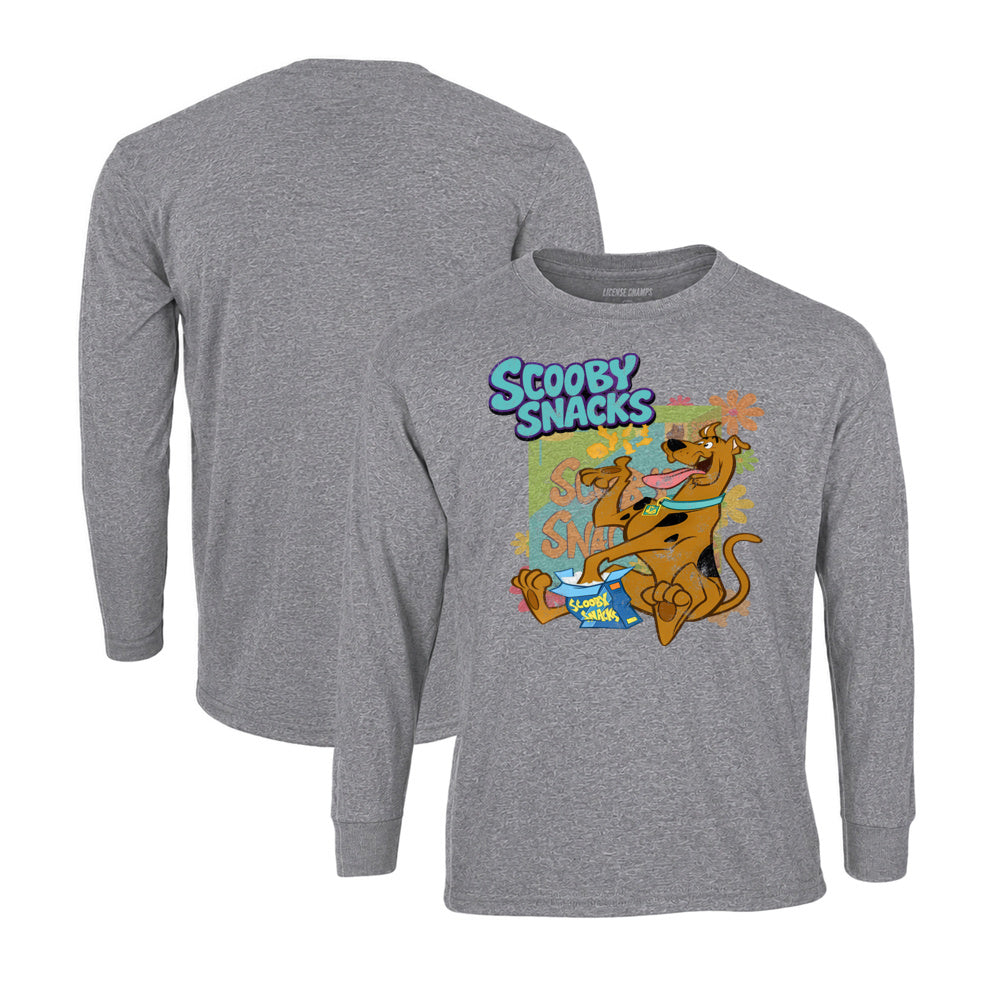 Scooby-Doo Long Sleeve T-Shirt in Graphite Heather