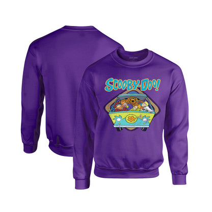 Scooby-Doo Crewneck Sweatshirt in Purple