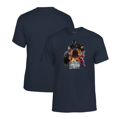 Justice League T-Shirt in Navy