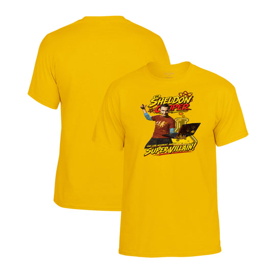 The Big Bang Theory T-Shirt in Athletic Gold