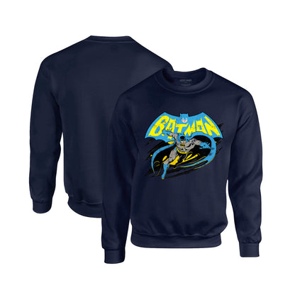Batman Crewneck Sweatshirt in Navy
