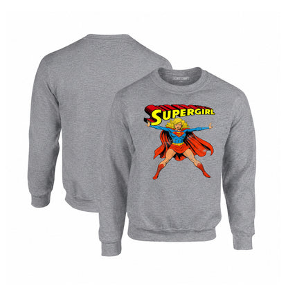 Supergirl Classic Comic Crewneck Sweatshirt