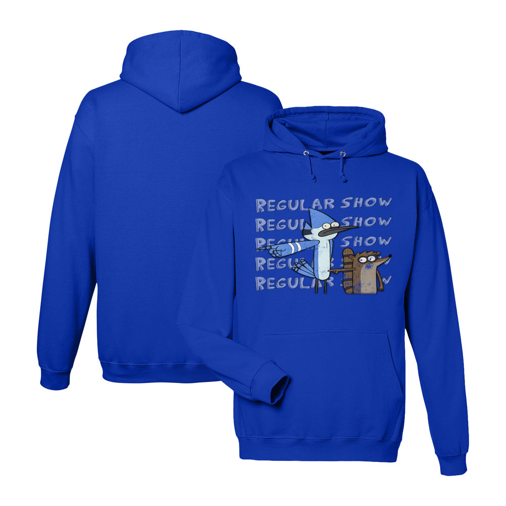 Regular Show Hoodie in Royal Blue