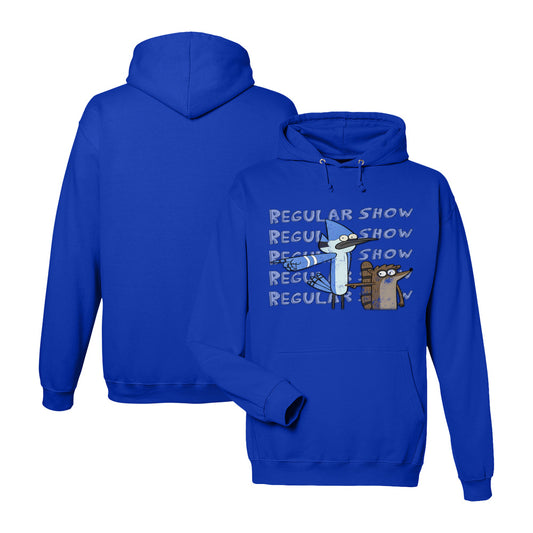 Regular Show Hoodie in Royal Blue
