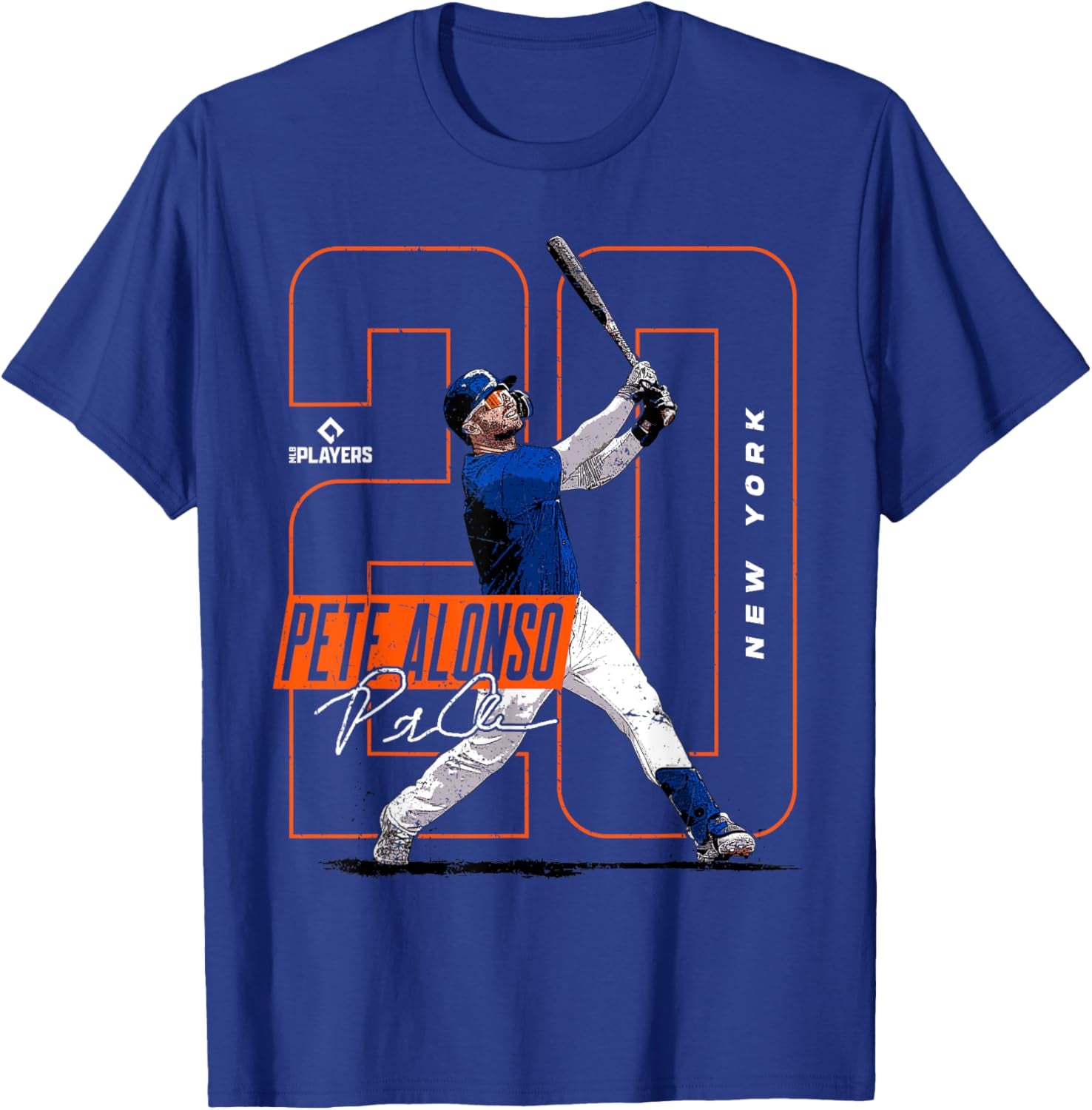 Pete Alonso | New York Baseball MLB Players | MLBPALO3003-S T-Shirt