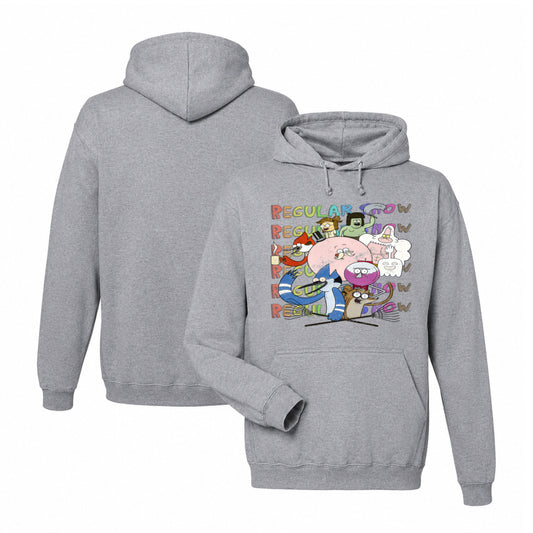 Regular Show Hoodie in Graphite Heather