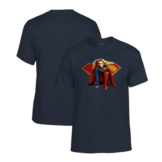 Supergirl T-Shirt in Navy