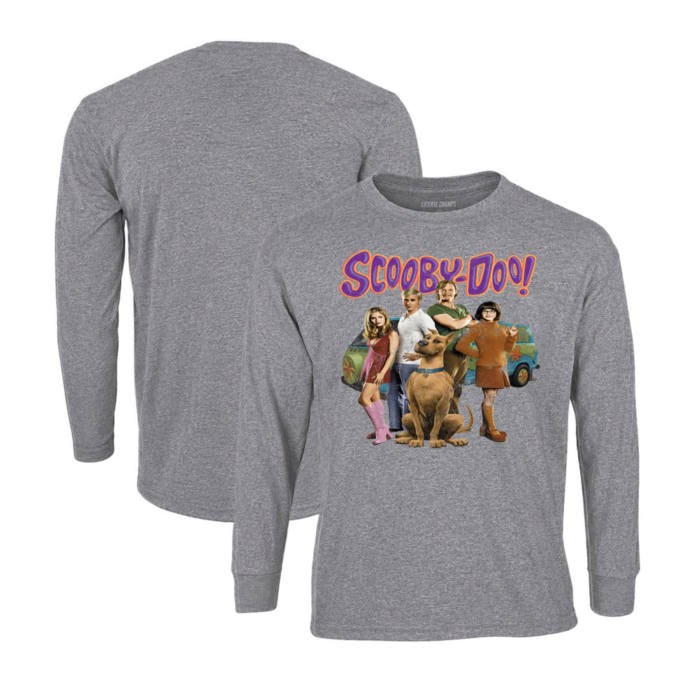Scooby-Doo Long Sleeve T-Shirt in Graphite Heather