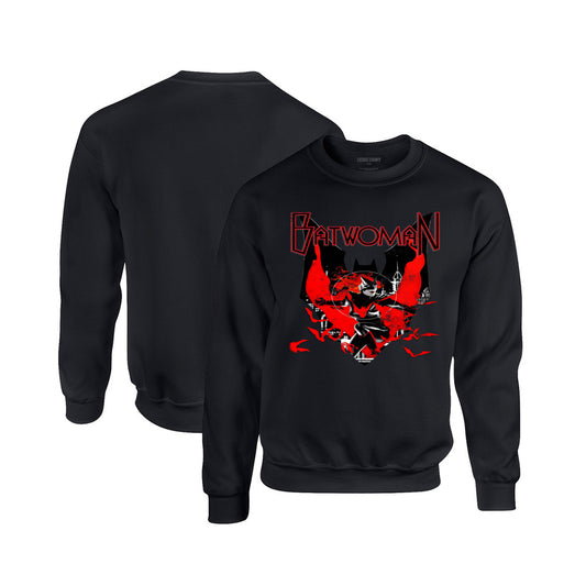 Batwoman Crewneck Sweatshirt in Black