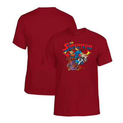 Superman T-Shirt in Crimson