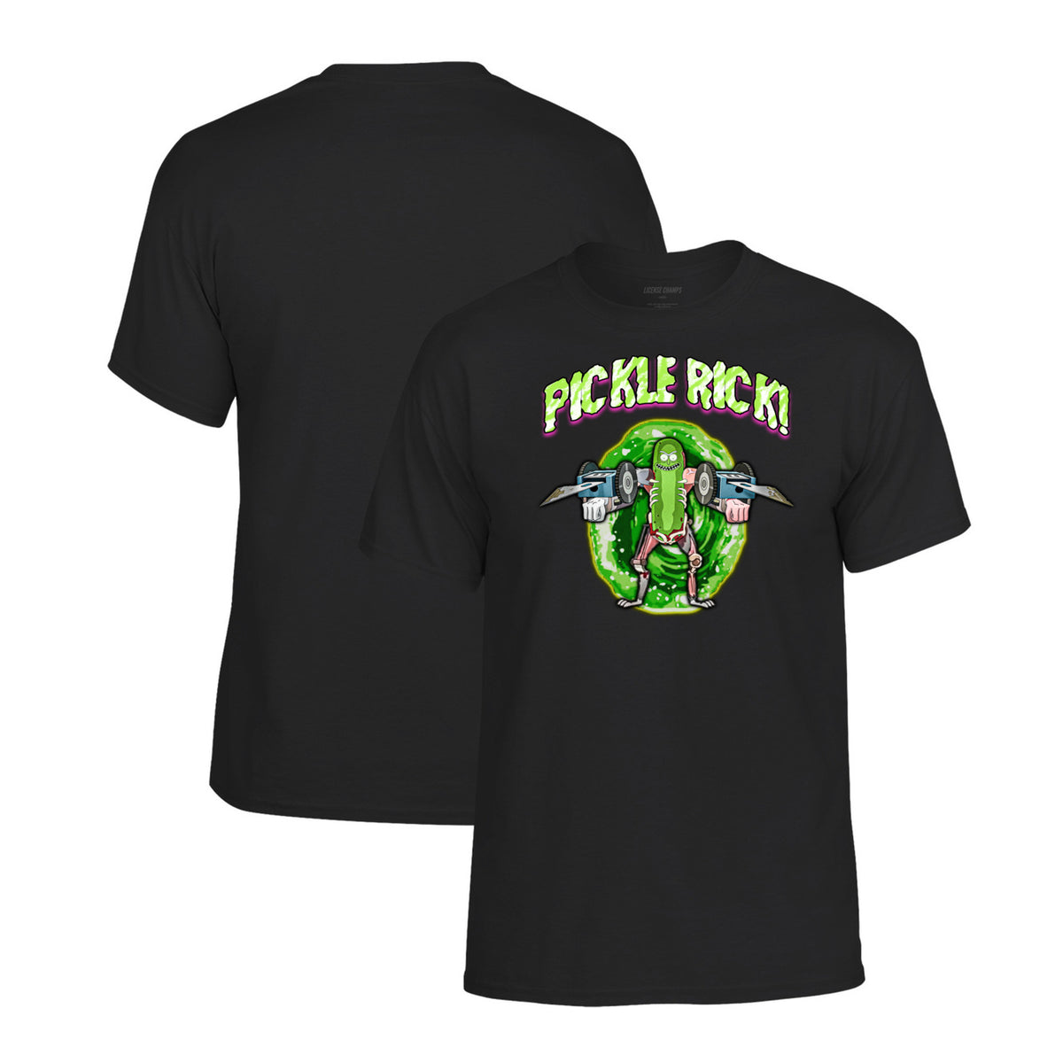 Rick and Morty T-Shirt in Black