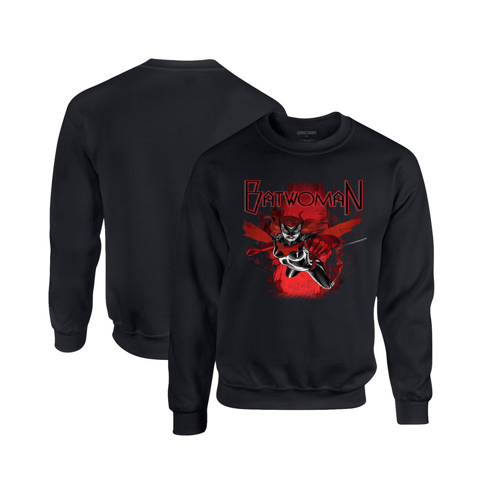 Batwoman Crewneck Sweatshirt in Black