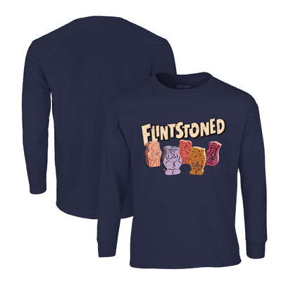 The Flintstones Long Sleeve T-Shirt in Navy