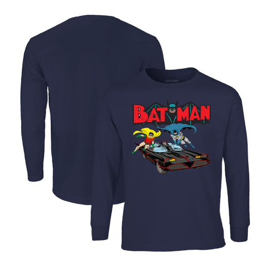 Batman Long Sleeve T-Shirt in Navy