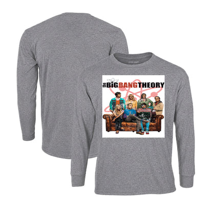 The Big Bang Theory Long Sleeve T-Shirt in Graphite Heather