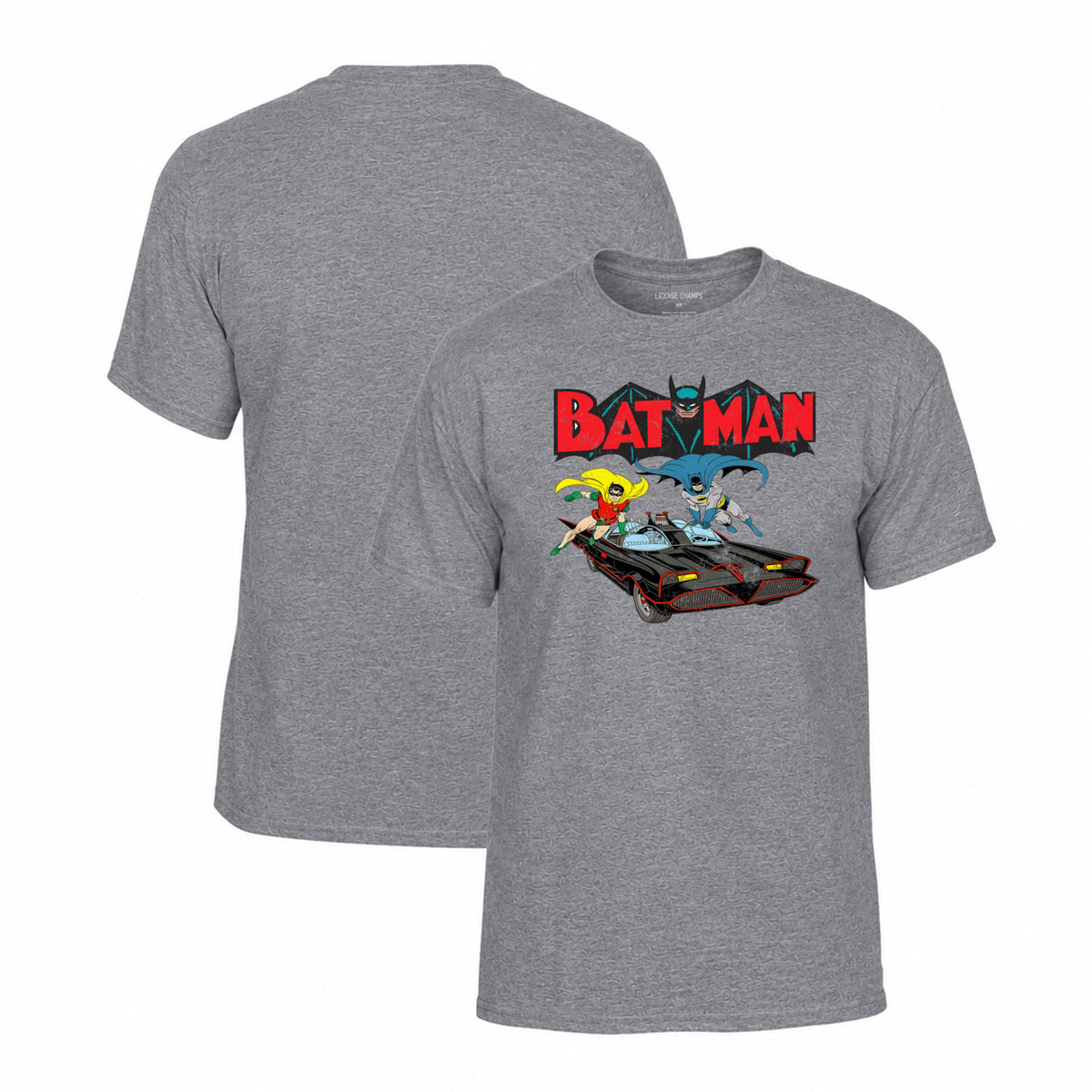 Batman and Robin Batmobile T-Shirt