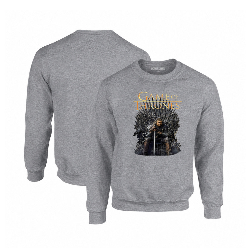 Game of Thrones Crewneck Sweatshirt in Graphite Heather