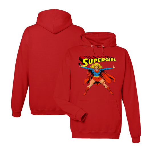 Supergirl Hoodie in Red