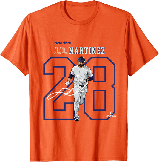 J.D. Martinez | New York Baseball Players | MLBMMR3004 T-Shirt