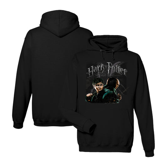 Harry Potter Deathly Hallows Hoodie in Black