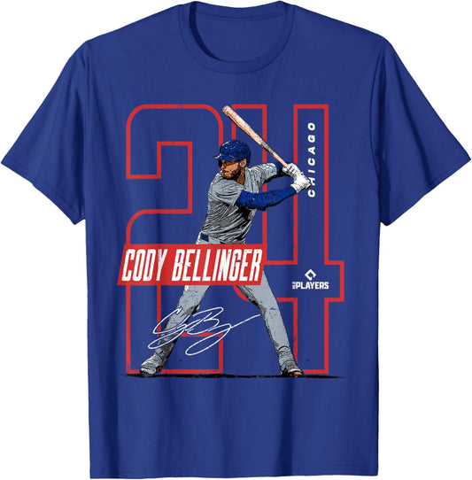 Cody Bellinger | Chicago Baseball Players | MLBCBEL3002 T-Shirt