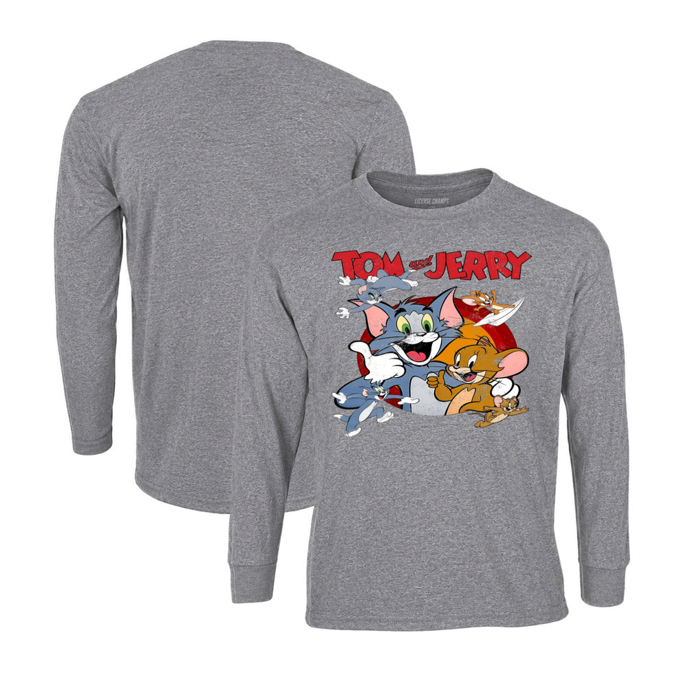 Tom and Jerry Classic Chase Long Sleeve T-Shirt