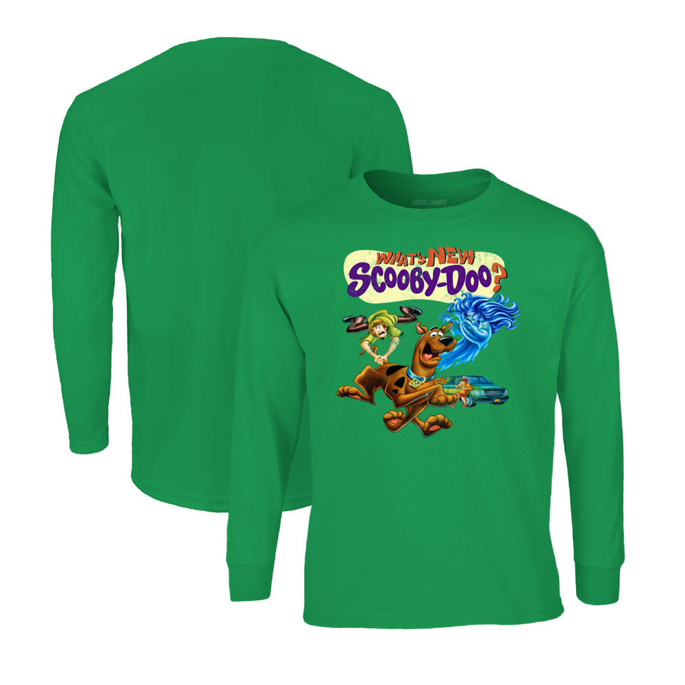 Scooby-Doo Long Sleeve T-Shirt in Kelly Green