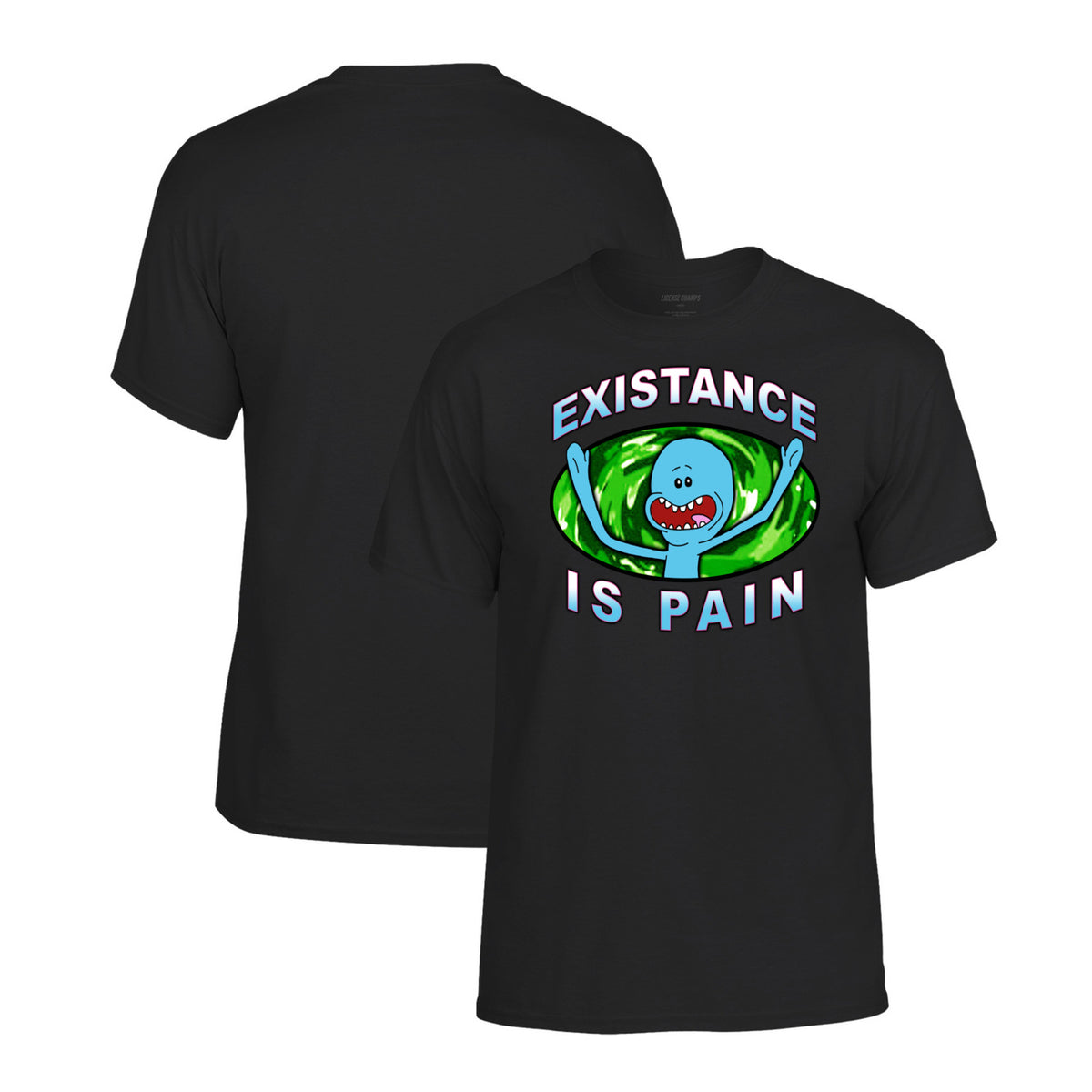 Rick and Morty T-Shirt in Black