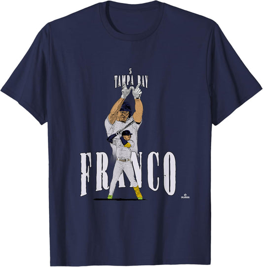 Wander Franco | Tampa Bay Baseball Players | MLBWFO3002 T-Shirt